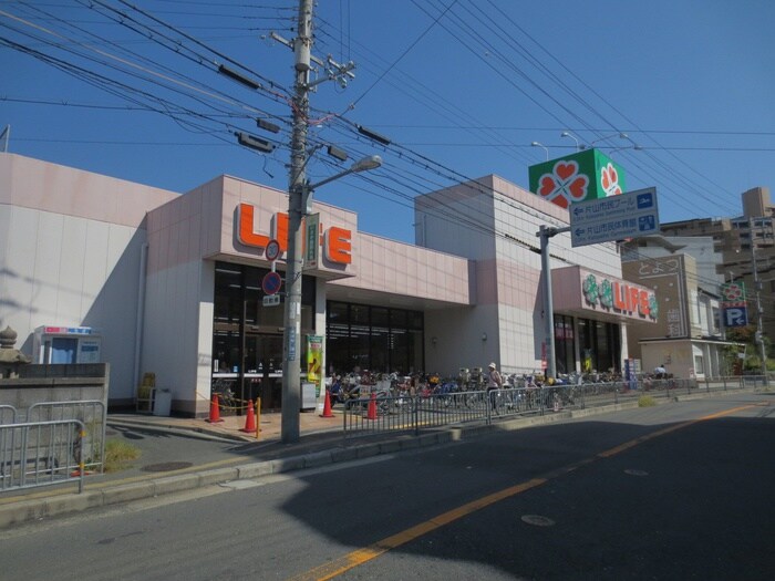 ライフ(スーパー)まで440m ｳｨﾝｸﾞ