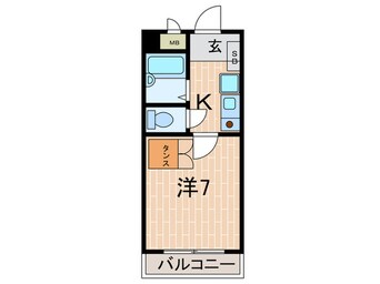 間取図 たけさだハイツ