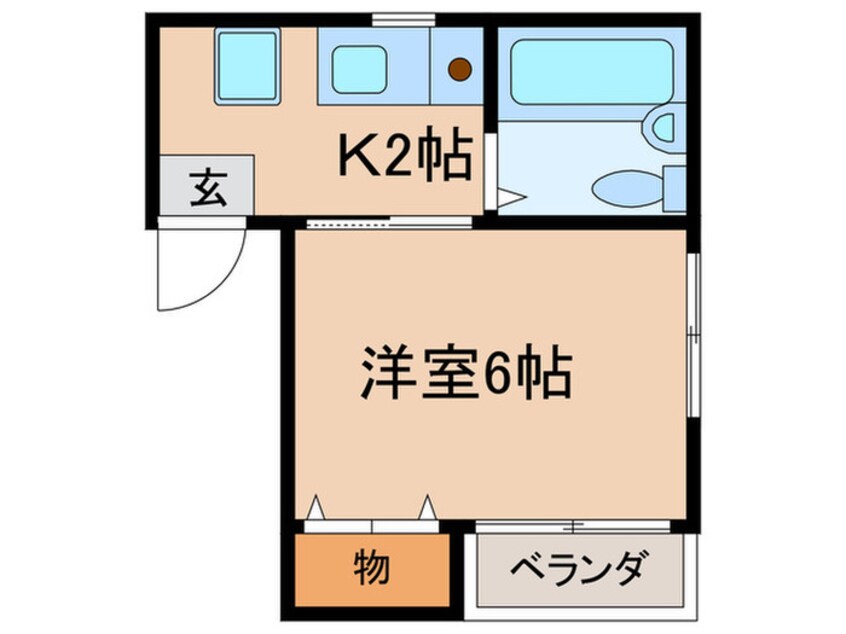 間取図 シャンティ塚口