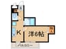 コーラル五色山 1Kの間取り