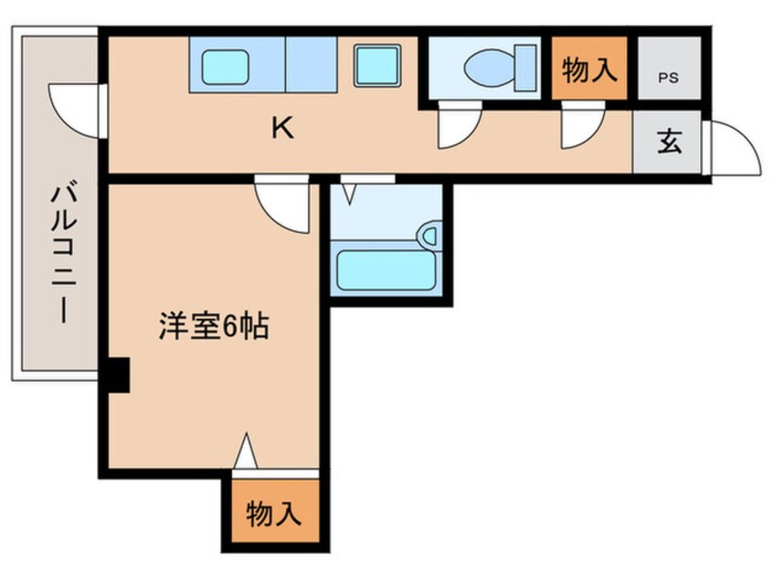 間取図 コーラル五色山