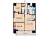仮）S-RESIDENCE天満橋ar 2LDK+Sの間取り