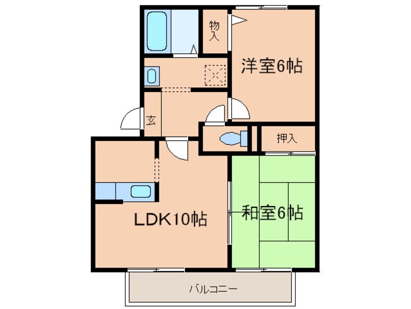 間取図 サンモール西井