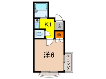 間取図 エスペランサ郡家