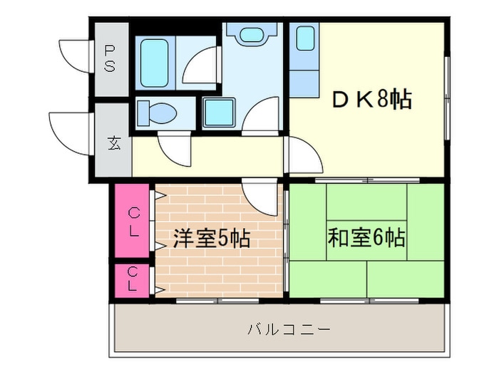 間取り図 パ－クハイムヨシノ