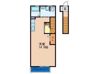 間取図 プラム・フラッツ