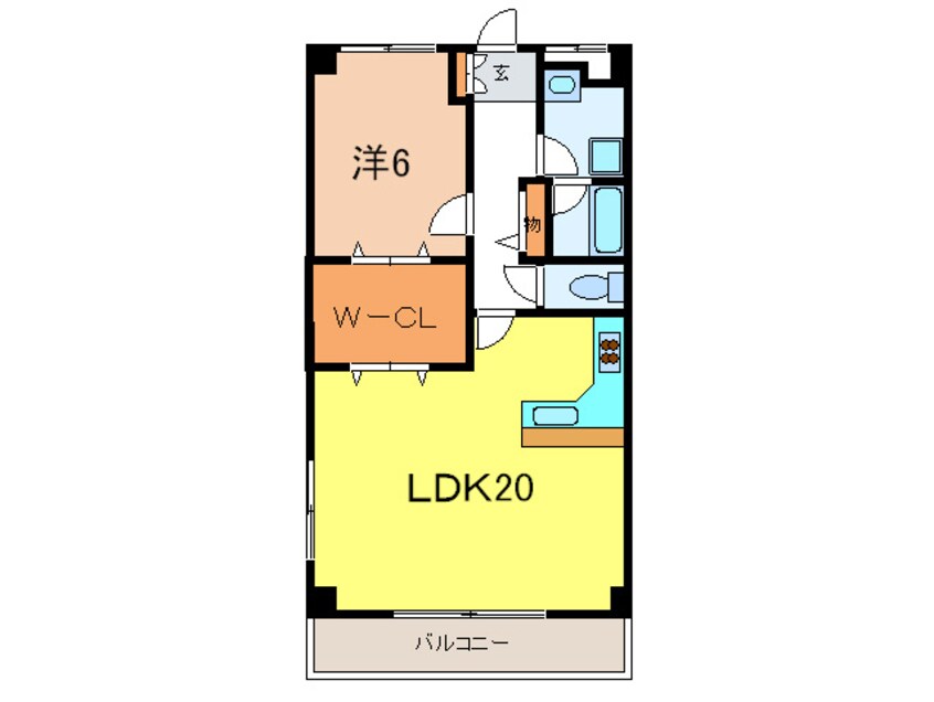 間取図 メイピ－ス芦屋