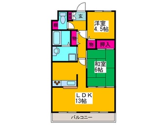 間取図 サンコ－グランピア
