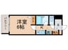 ﾗｲｵﾝｽﾞﾏﾝｼｮﾝ東山壱番館(601) 1Kの間取り
