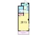 山田マンション 1Kの間取り