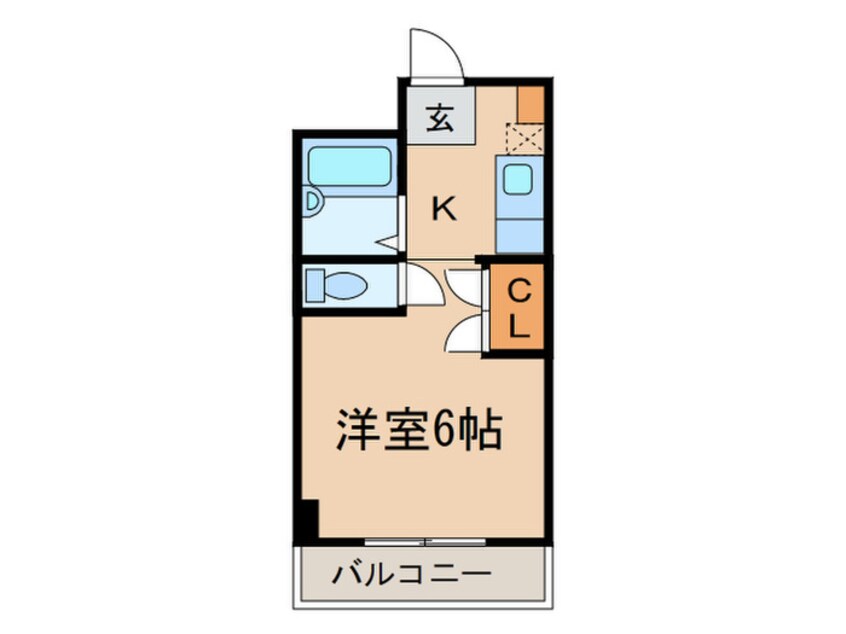 間取図 ジュネス神楽田