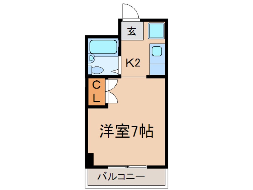 間取図 ジュネス神楽田