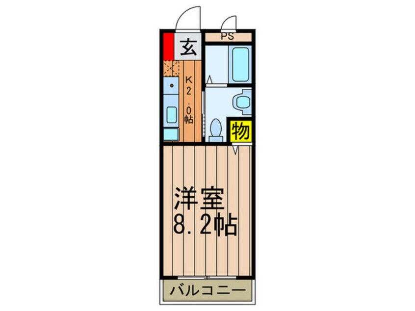 間取図 牧野駅前ＴＮﾋﾞﾙ