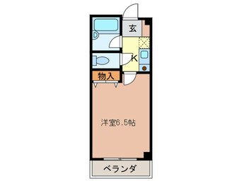 間取図 サンパレス泉佐野