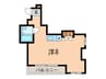 ＣＵＢＥ甲子園口 1Rの間取り