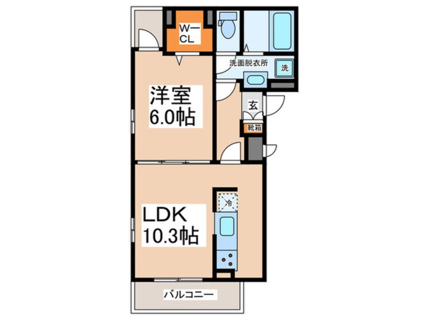 間取図 ｏ´  ｈａｎａ