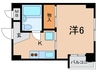 グリ－ンビラ北町 1Kの間取り
