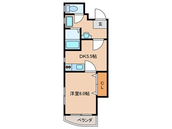 間取図 メゾンロイヤルヒロ