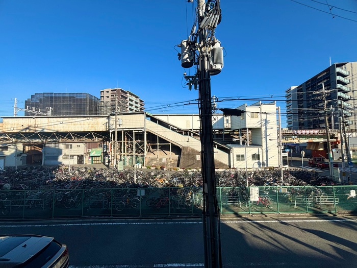 室内からの展望 アッツ・コート美章園駅前