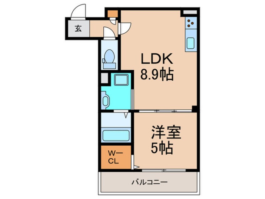 間取図 クリエオーレ原町