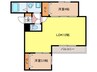 AVANTIO　ASAKAYAMA 2LDKの間取り