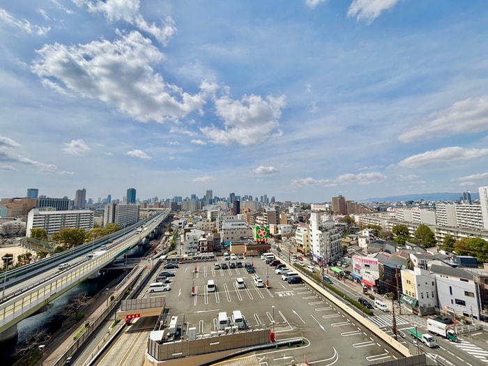 室内からの展望 レジディア都島Ⅰ