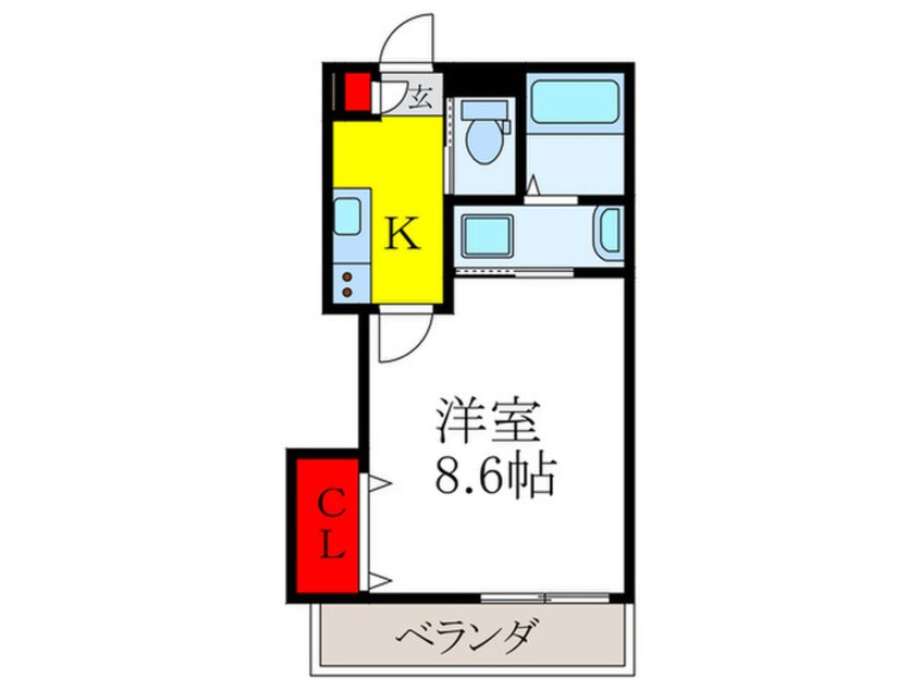 間取図 KTIレジデンス河内花園