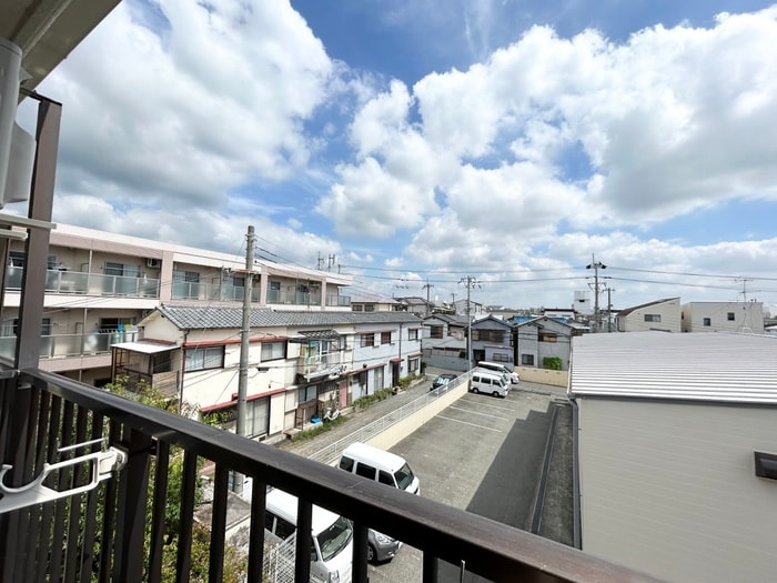 室内からの展望 サンローズ唐池