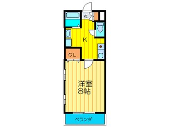 間取図 ツインズナガタ