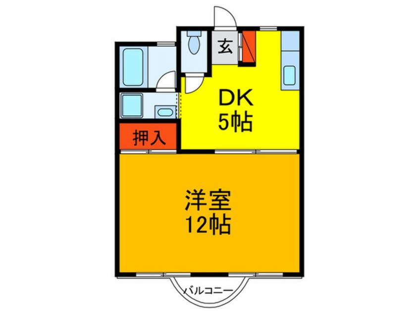 間取図 重尾マンション