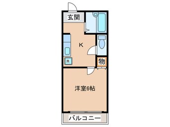 間取図 コーポ　サンライフ