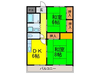 間取図 ハイツ宏有