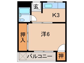 間取図 仲内ハイツ