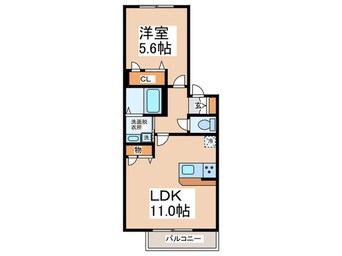 間取図 メゾンブランシェ