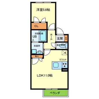 間取図 メゾンブランシェ