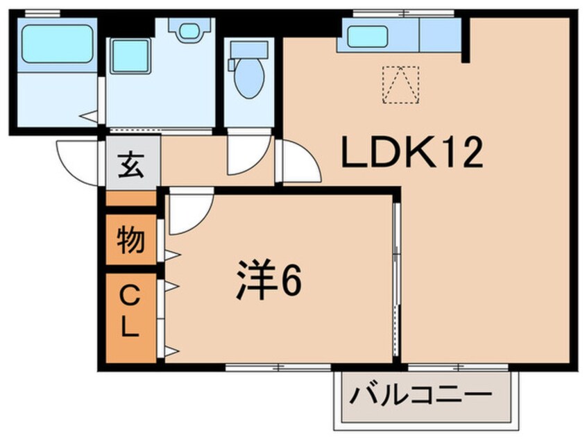 間取図 グリチネ