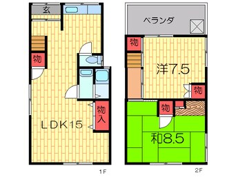 間取図 平田様一戸建