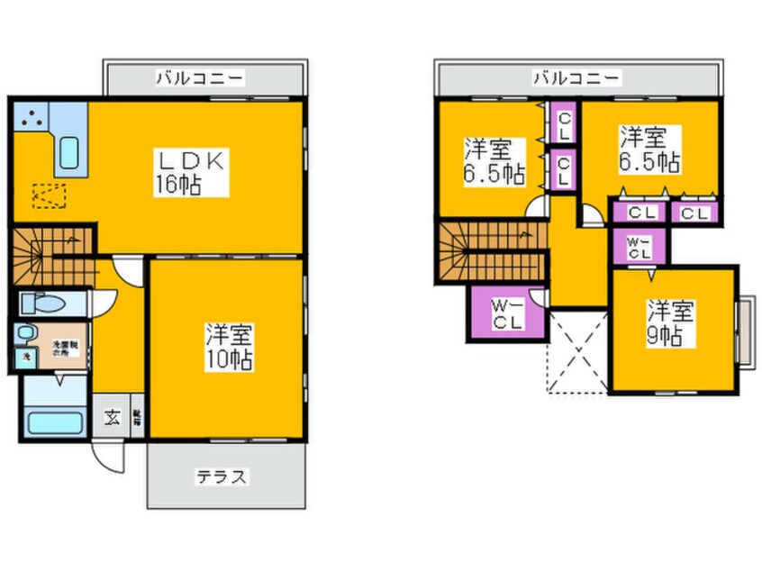 間取図 土佐屋台ハイツⅠ