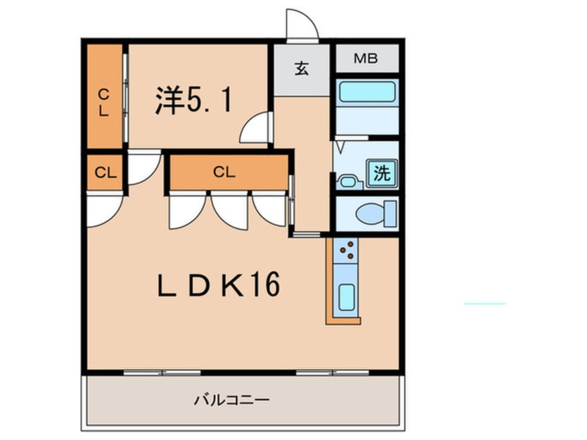 間取図 王子公園ハイム