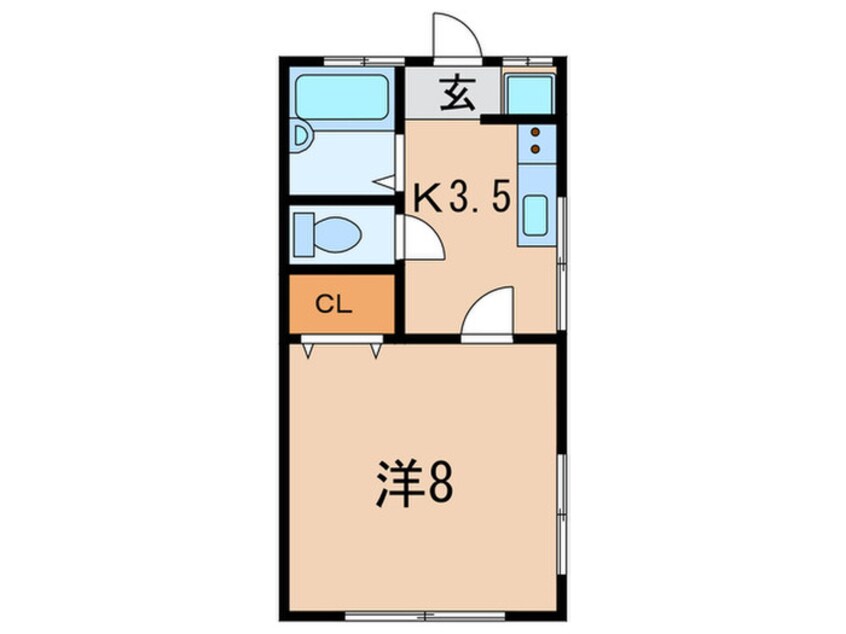 間取図 グリーンハイツ