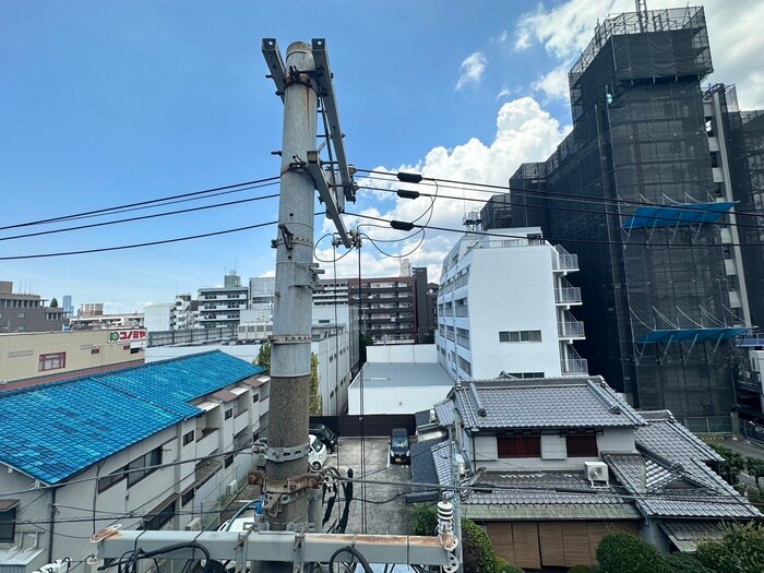 室内からの展望 平野駅前第１ビル