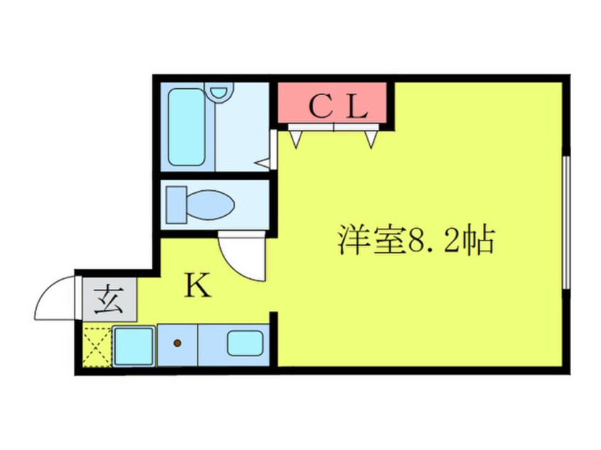 間取図 サ－ティフル新二条