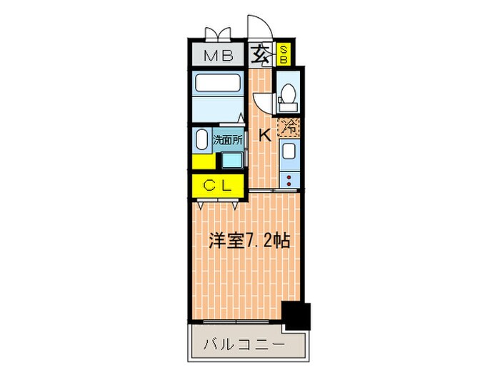 間取り図 ﾚｼﾞﾃﾞﾝｽ神戸ｸﾞﾙｰﾌﾞHW(306)