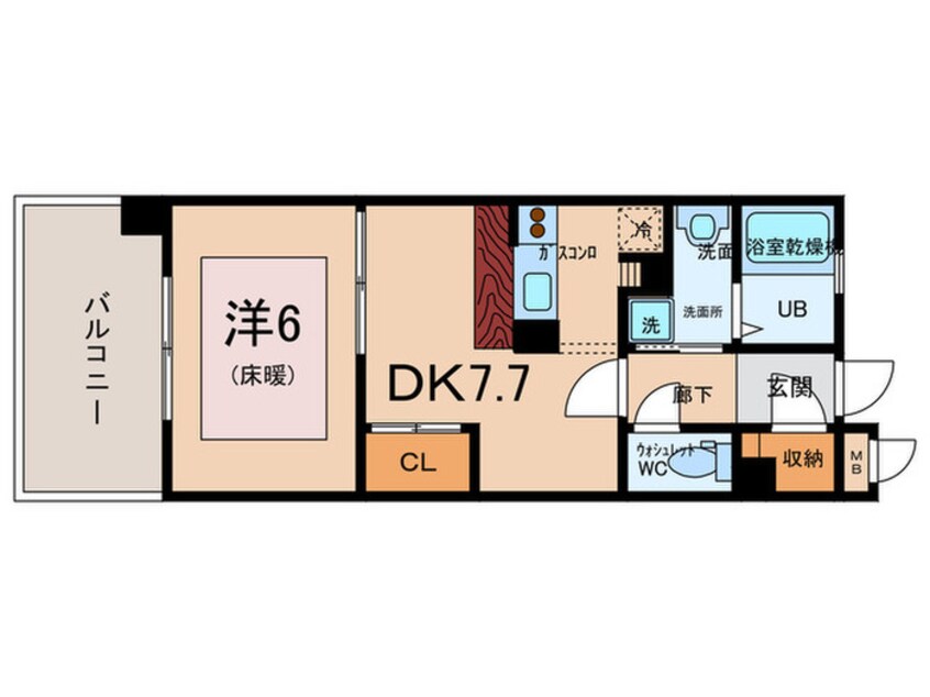 間取図 ｱｰﾊﾞﾝｳﾞｨﾚｯｼﾞ兵庫ｴｽﾀｼｵﾝ