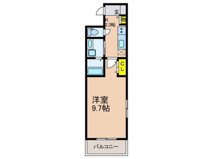 間取図 ラッフィナート　ソレイユ