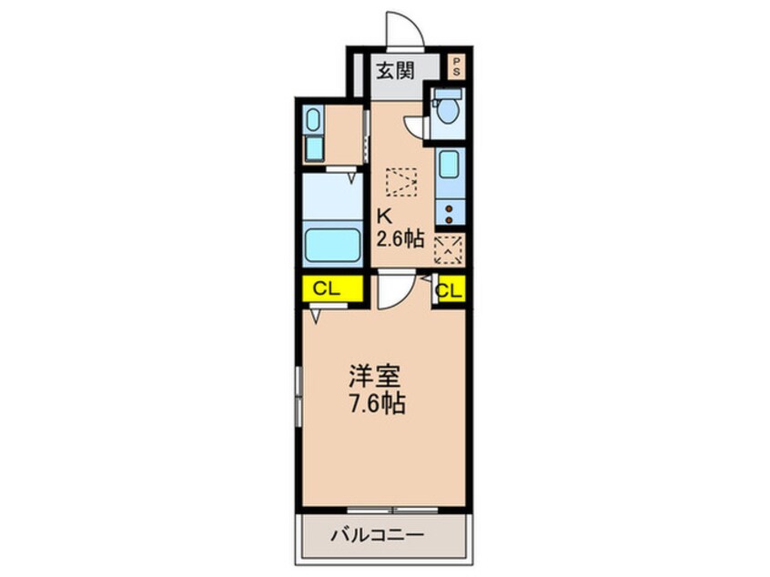 間取図 ラッフィナート　ソレイユ