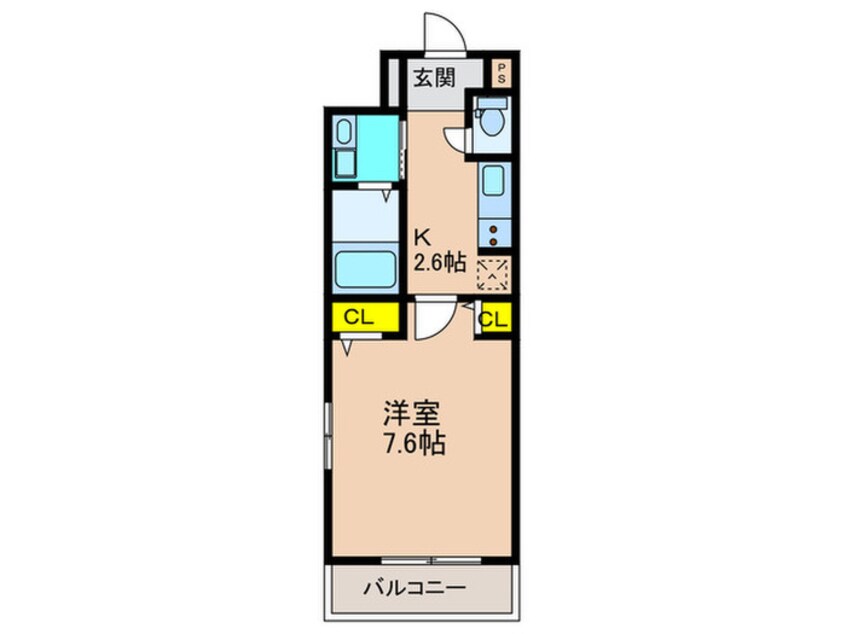 間取図 ラフィナート　ソレイユ