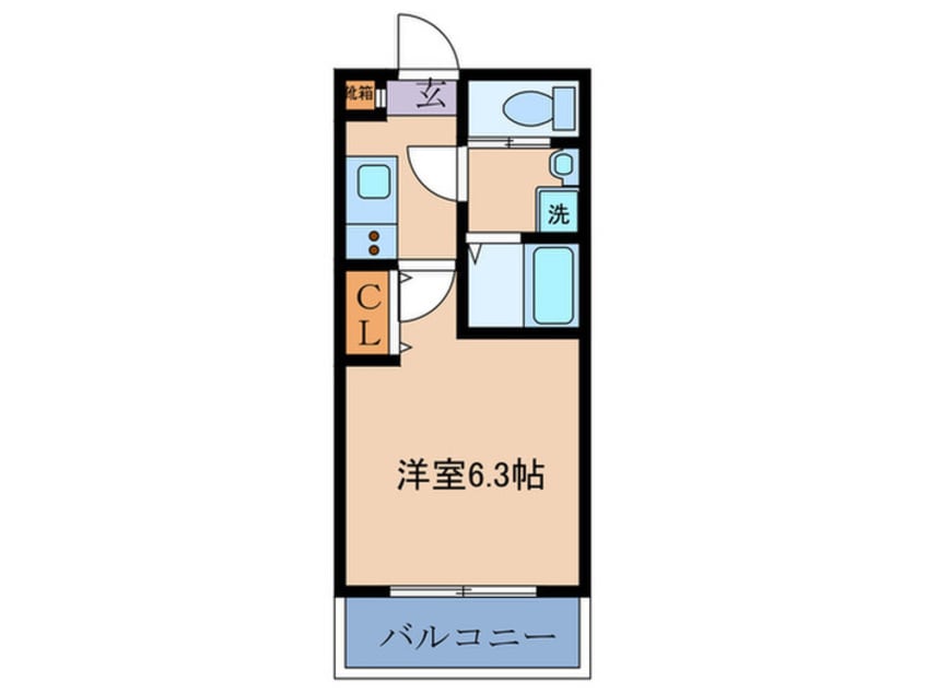間取図 Ｓｅｒｉｅ太子橋