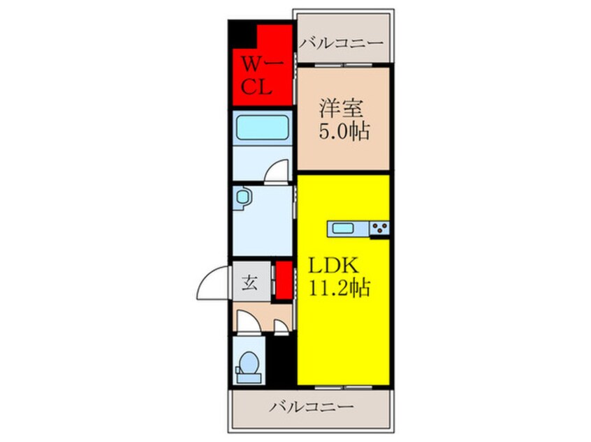 間取図 シャーメゾン　エレガンス