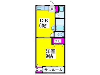 間取図 サウスヒル